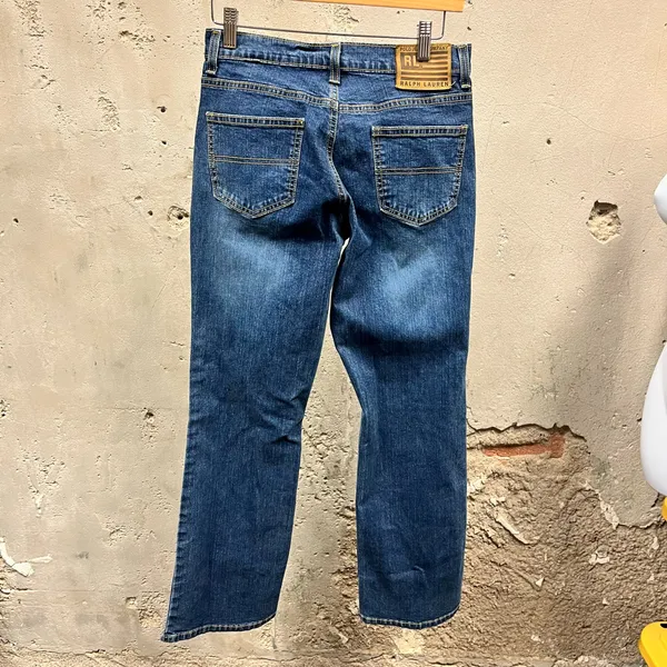 Vintage Y2K Ralph Lauren Polo Jean Classic Boot Cut Mid Rise Jeans Stretch Denim - Image 8
