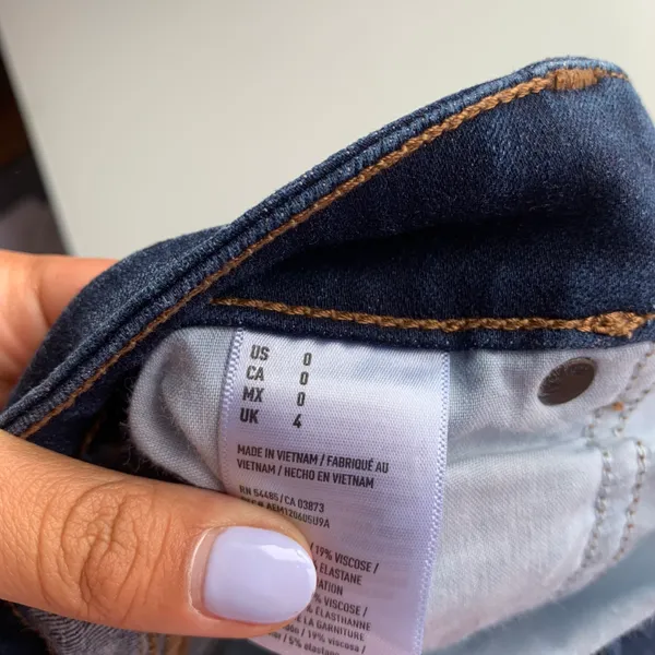 American Eagle High Waisted Jean Shorts - Image 3