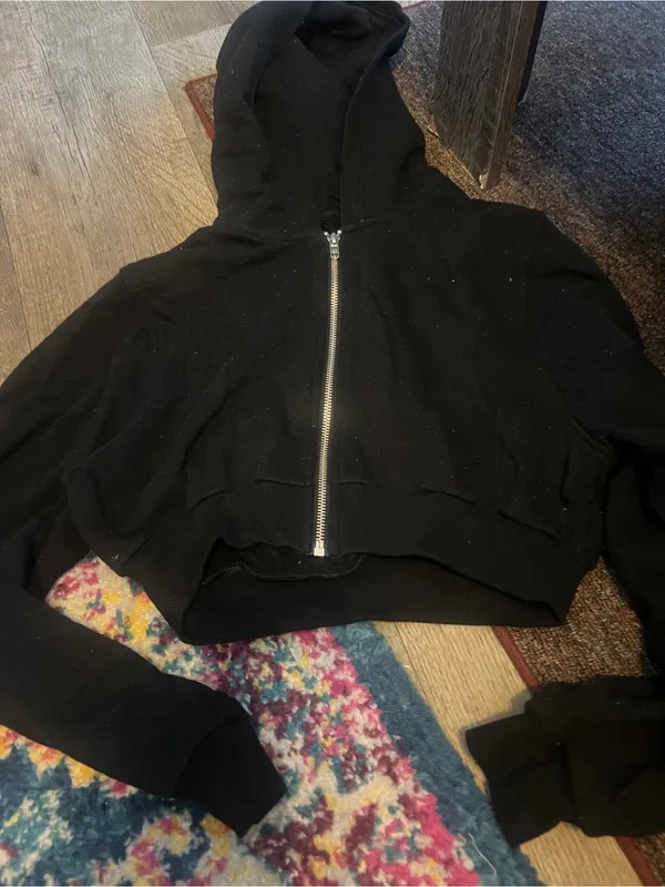 Alo sweet escape zip up hoodie - Image 5