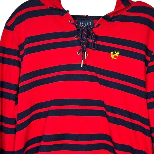 Vintage Crazy Horse‎ Top Red Size L - Image 2