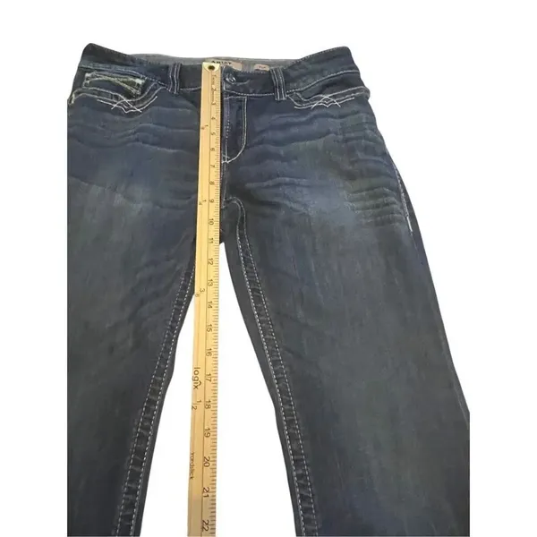 Ariat R.E.A.L Denim Mid Rise Boot Cut Jeans Size 31R - Image 10