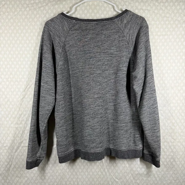 Everlane Heather Gray Round Neck‎ Sweatshirt - Image 5