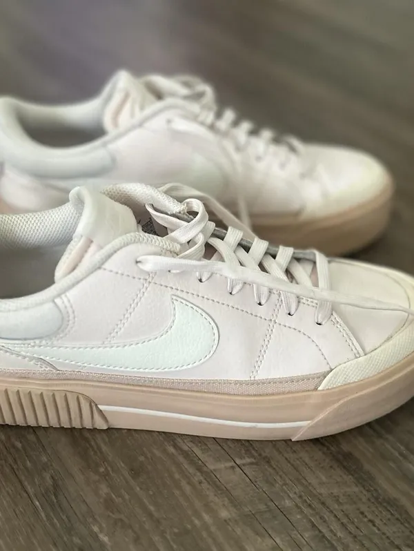 Nike Court Legacy Lift Light Soft Pink Size 8 Women’s Sneakers - Image 7