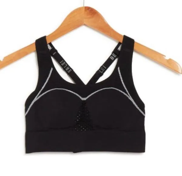 White Sports Bra - Image 4