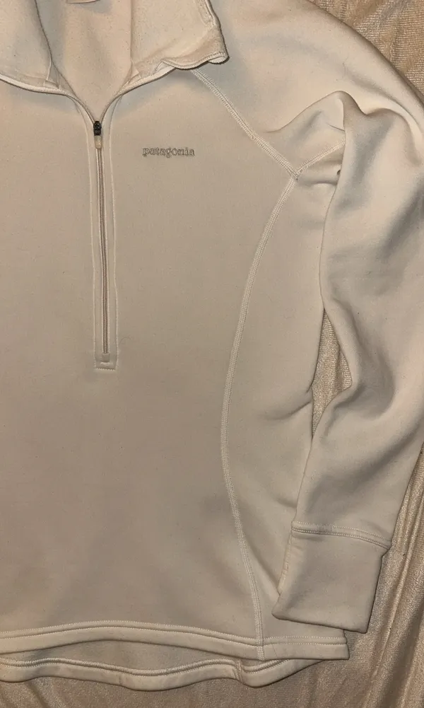 White Quarter Zip - Image 2