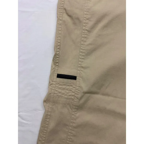 Jamie Sadock Womens Tan Khaki Golf‎ Pants Multi Pocket Straight Leg Size 14 - Image 5