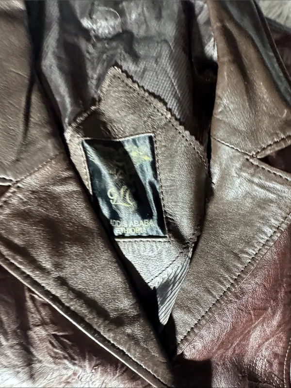 Women's Two-Tone Brown Leather Blazer Jacket. 🚨Limited liquidation🚨 - Image 3