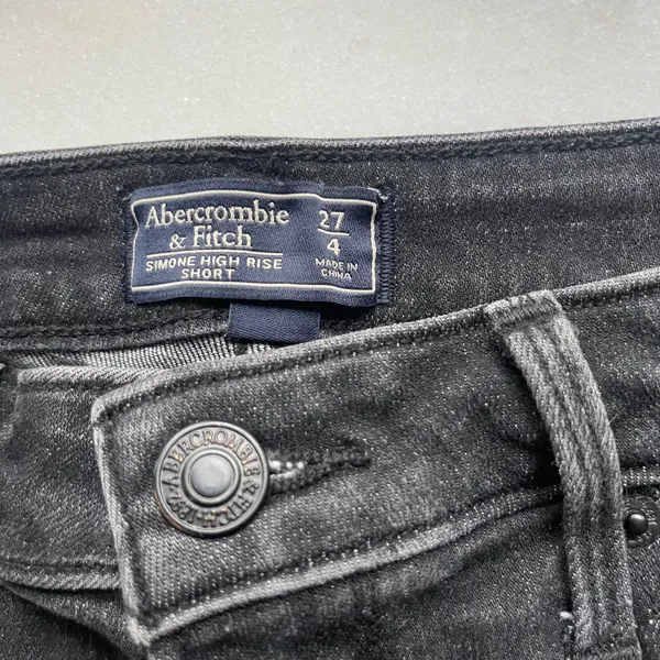 Simone High Rise Jean Shorts - Image 4