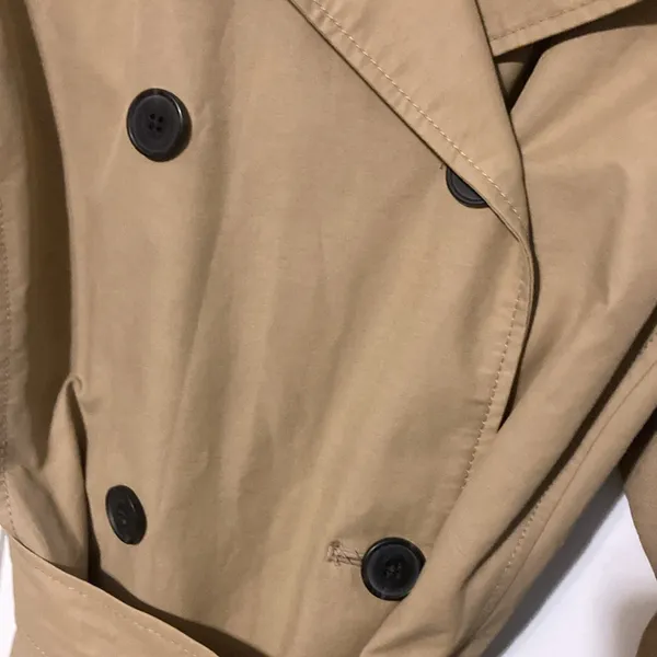 Old Navy Women’s Size Medium Tan Color Trench Coat - Image 4