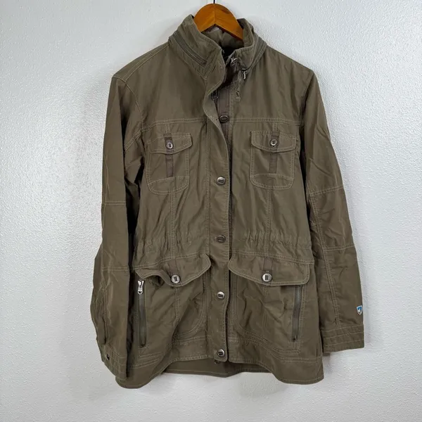 Kuhl Women’s Rekon Olive Utility‎ Jacket Size Small - Image 3