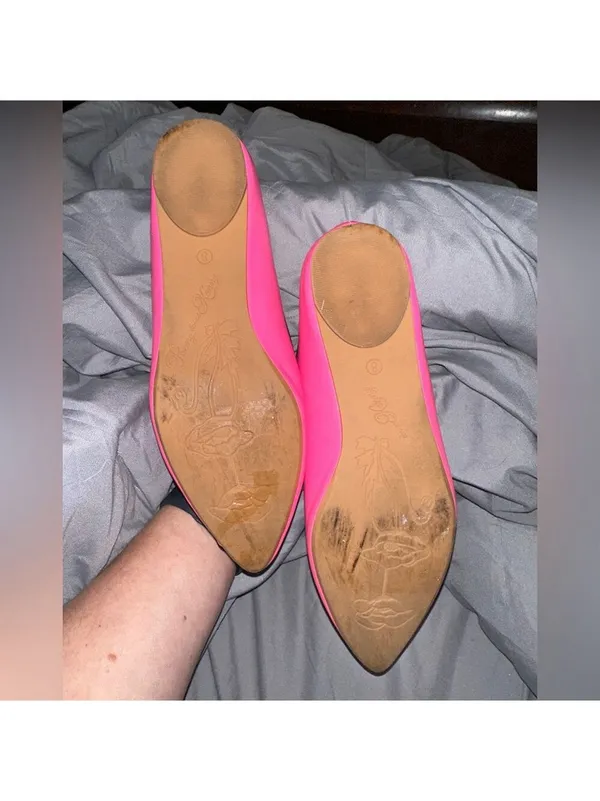 Penny Loves Kenny Attack Pink Ballet Flats - Image 12