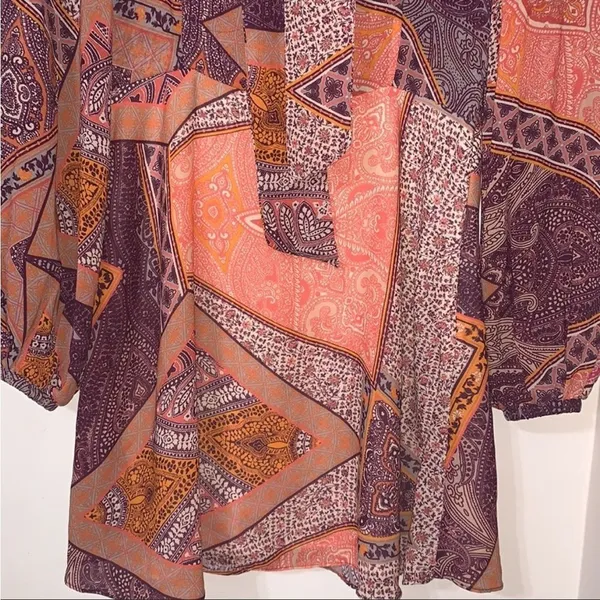 NWT divine heritage paisley orchid mini dress s‎ - Image 5