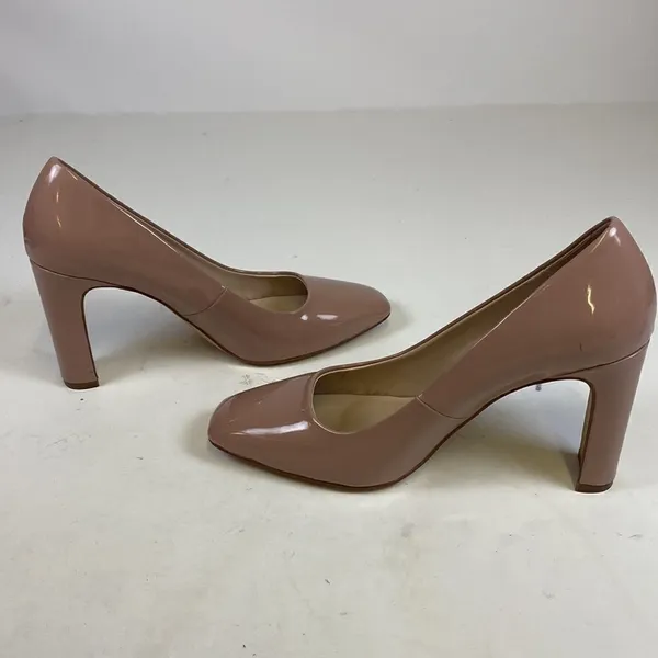 Zara Basic pink Nude Heels Size 39 A21‎ - Image 8