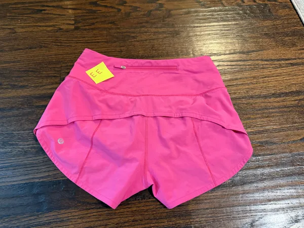 Lululemon speed up shorts, sonic pink size 4 - Image 2