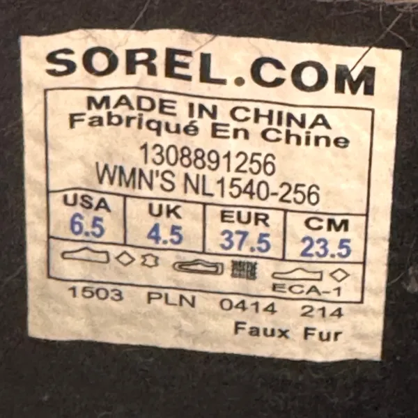 Sorel Joan of Arctic Faux Fur Waterproof Winter Boots Brown Women’s 6.5 - Image 16
