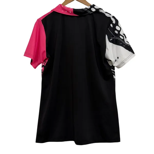 Tattoo Golf Blade Collection Skull Polo Shirt Women's XL Edgy‎ Bikercore Goth - Image 2
