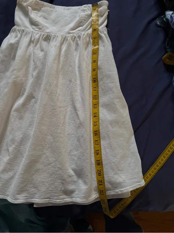 Princess Polly Strapless White Mini Dress - Image 7