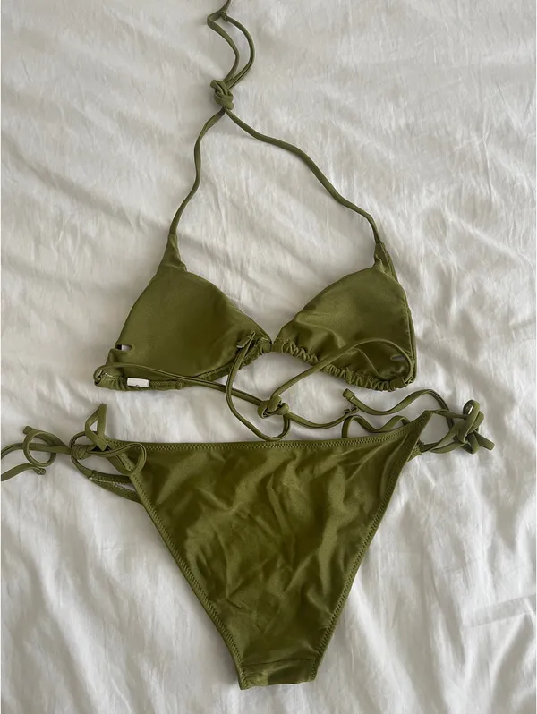 Green Bikini Set Shein - Image 2