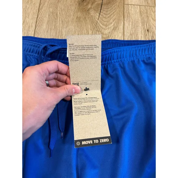 Nike Womens Dri-FIT Soccer Training Shorts Royal Blue DJ3626-480 Size XL NWT - Image 5