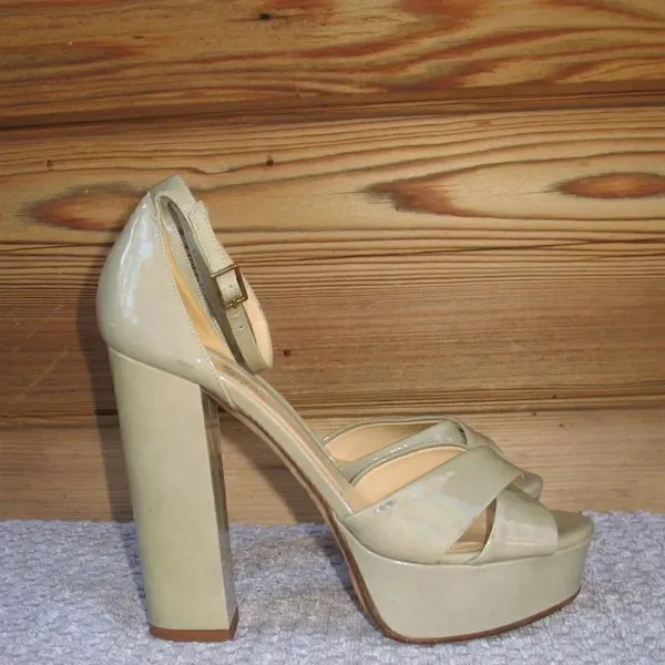 Kate Spade Patent Leather Platform Heels - Image 5