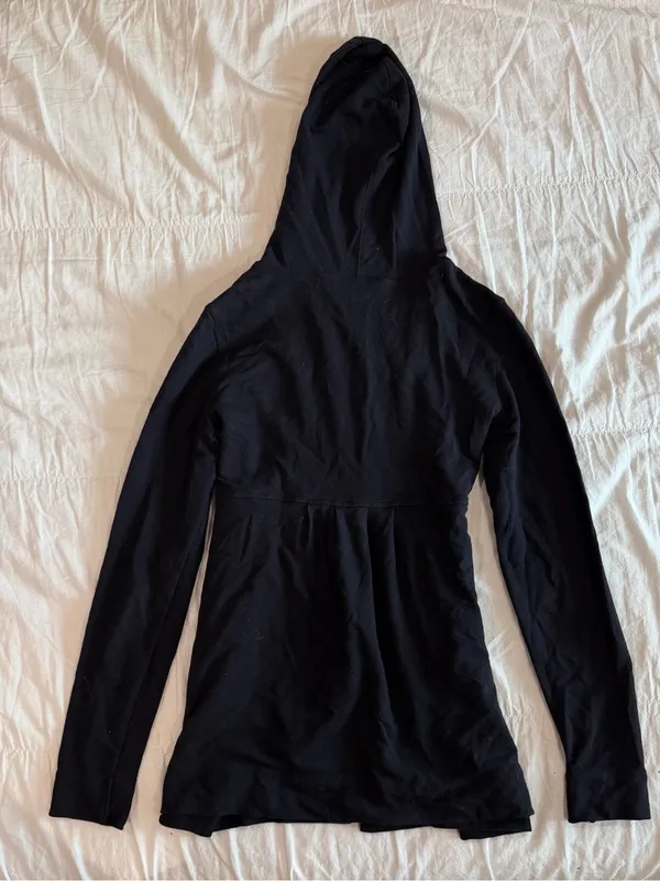 Inc International Concept Vintage Hooded Cotton Peplum Jacket - Image 2