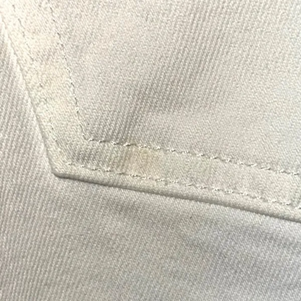 Old Navy High Rise OG Straight Jeans Size 8 White‎ Denim Secret Smooth Pockets - Image 5