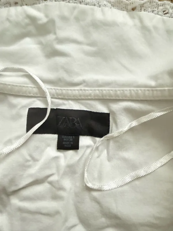 ZARA Dress Mini White - Image 3