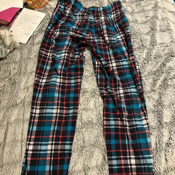 Cuddl Duds multicolored plaid flannel pants Size S - Image 2