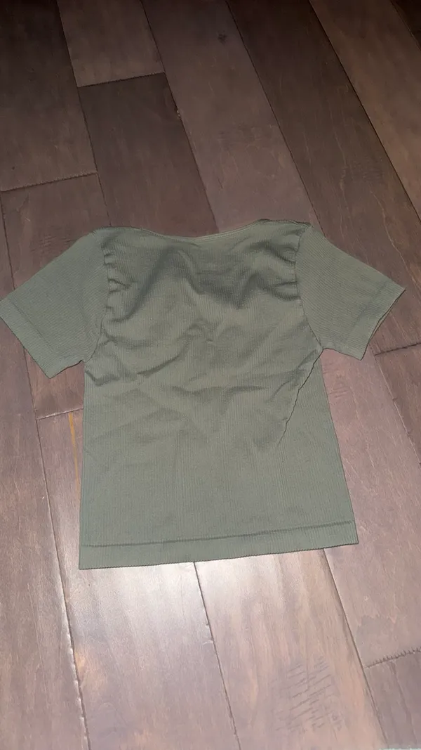 Tilly's Crop Top Green - Image 2