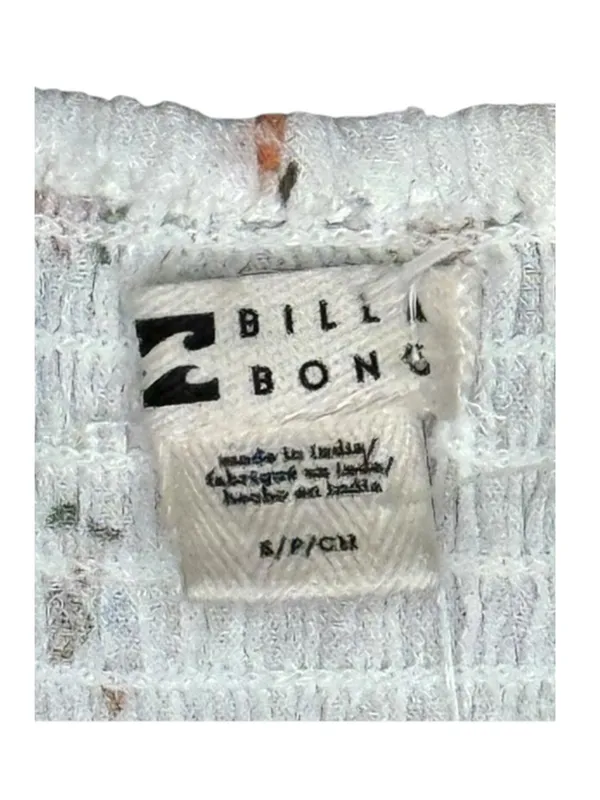 new Billabong ⚘ Love Somebody Cropped Bustier Top ⚘ Crisp White Floral ⚘ Small - Image 8