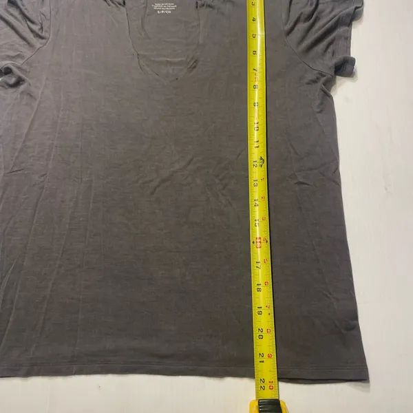 American Eagle Outfitter Gray V Neck Top Soft Women Sz S - Image 6