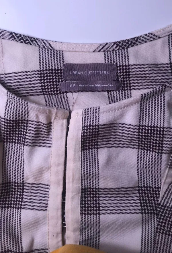 Urban Outfitters Brown Keya Gingham Dress - Image 2