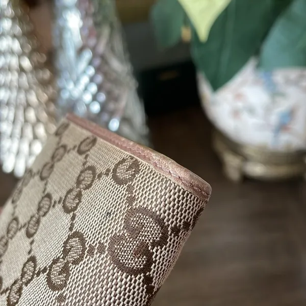 Gucci Canvas GG Continental Wallet - Image 6