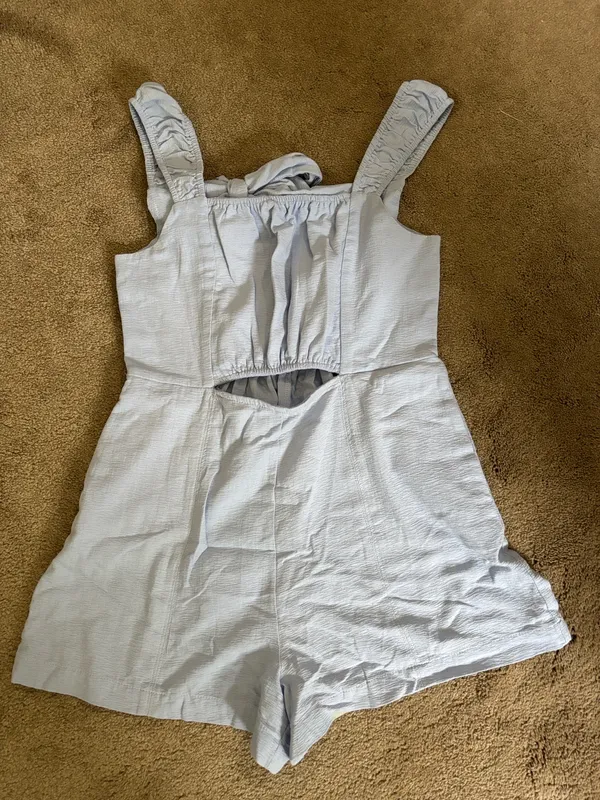 These Three Boutique Blue Romper - Image 2