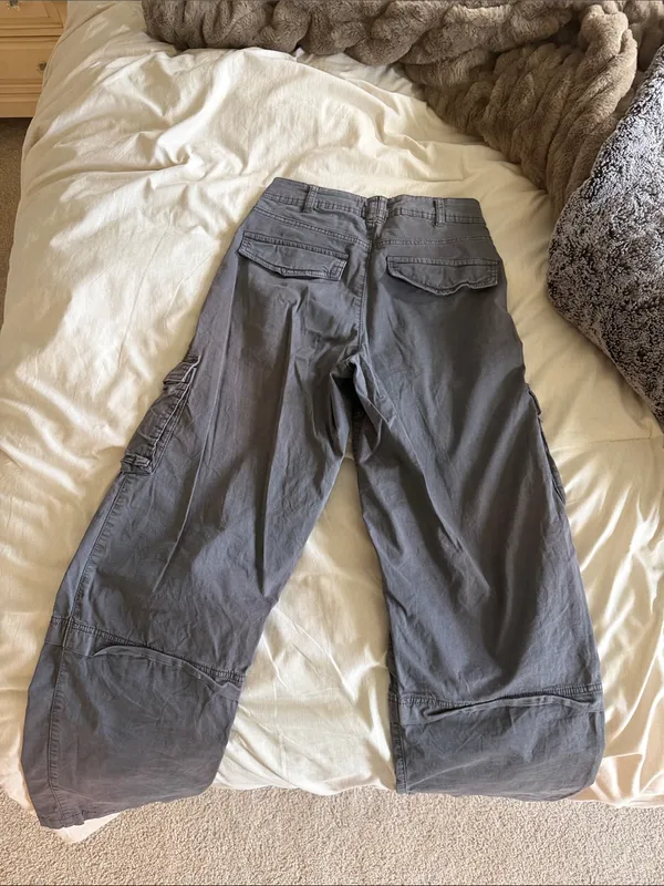 Garage grey cargo pants - Image 2