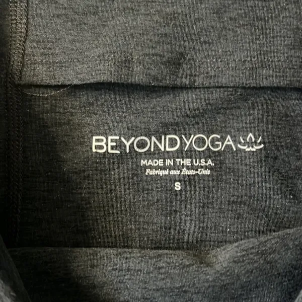 Beyond Yoga Charcoal Grey / Black Leggings Size Small - Image 2