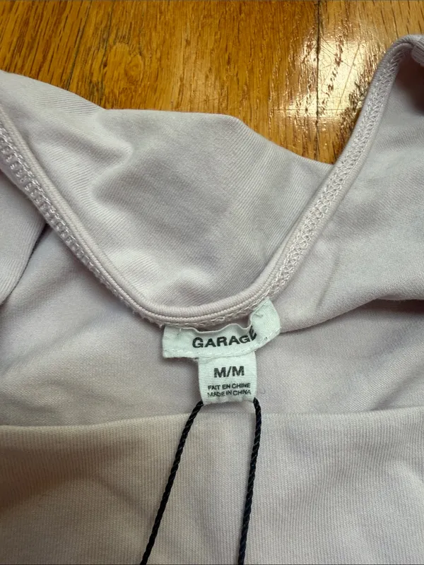 🍎Garage Light purple Long Sleeve Square Neck Top - Image 3