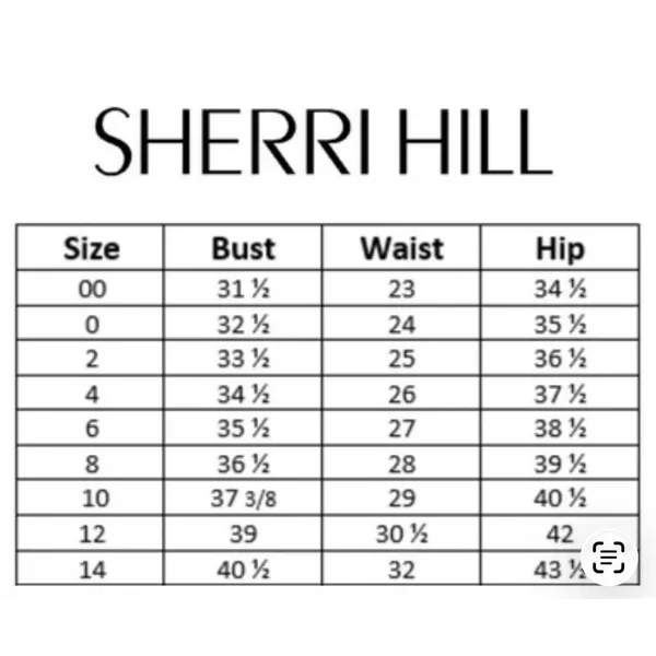 NWT Sherri Hill 50160 Light Blue Beaded Illusion Chiffon Gown Dress Size 2‎ - Image 6