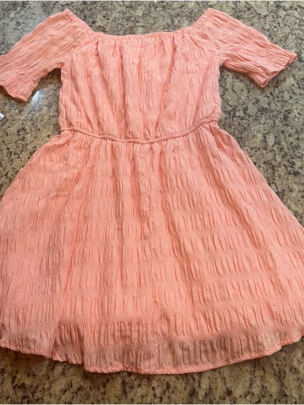 Women’s Pink Off-Shoulder Babydoll Dress - Image 6