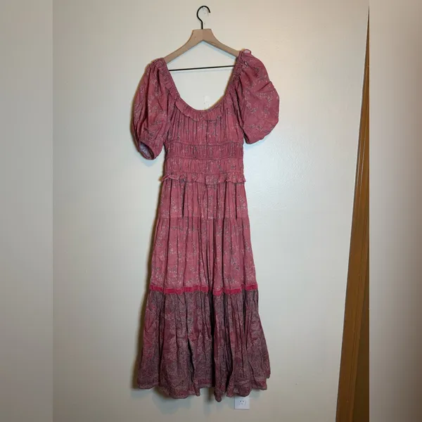 Ro's Garden Percey Puff Sleeve Maxi Dress Dress‎ in Baltisan - Image 2