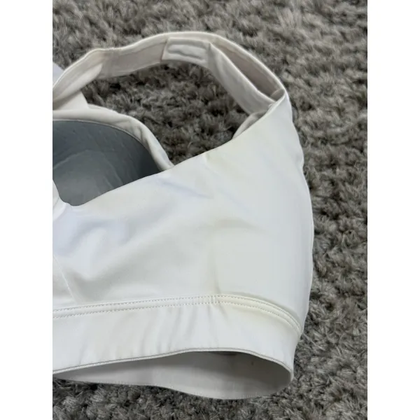 Brooks Sports Bra Women's Size 34F White Running Exercise Training High Support - Image 7