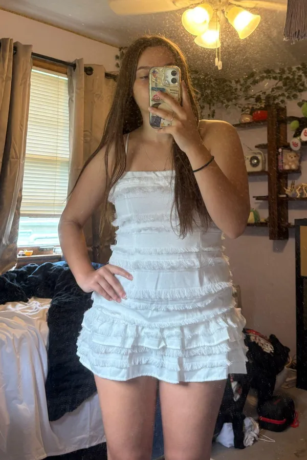 Princess Polly White Dress - Image 4
