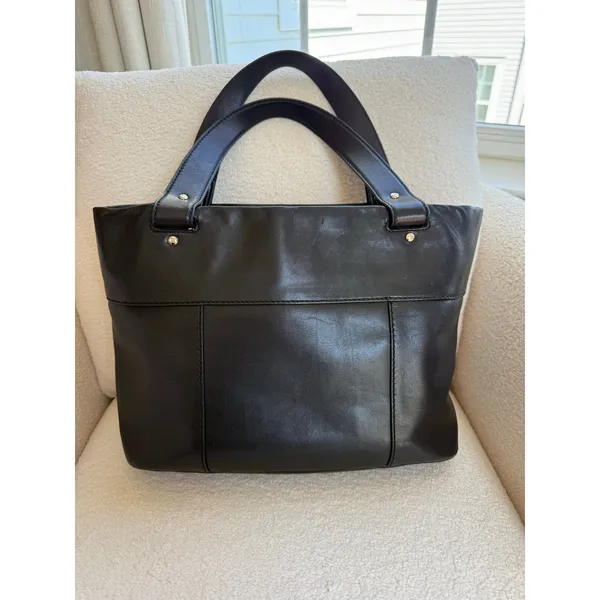 Kate Spade New York Savona Malea Tote Bag Women Black Shoulder Strap Leather - Image 2