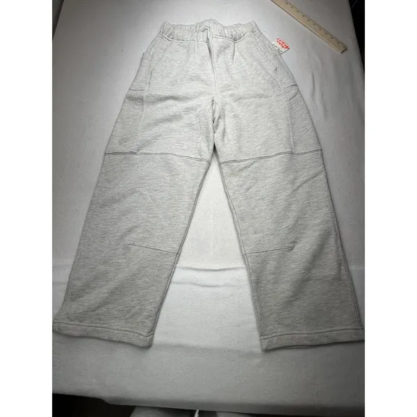Free People Movement Top Score Barrel Pants Womens Heather Grey Size Large NWT - Image 2