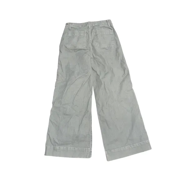 Madewell Emmett Wide Leg Crop Pants Pockets Size 27 High Waist Relaxed Fit - Image 2