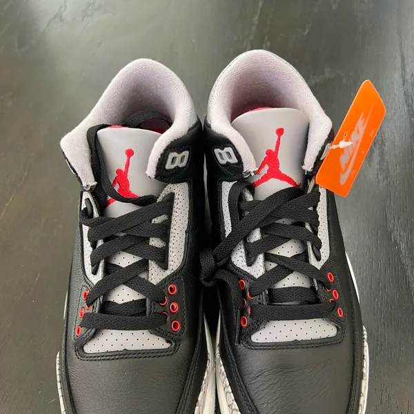 New NIKE Air Jordan 3 Retro OG 'Black Cement' 2024 - Image 7