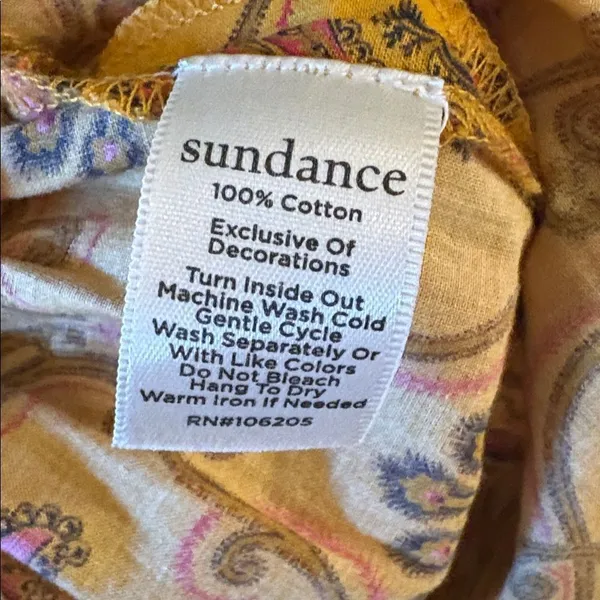 Sundance Vibrant Reef Cargo Capri Pants - Image 9