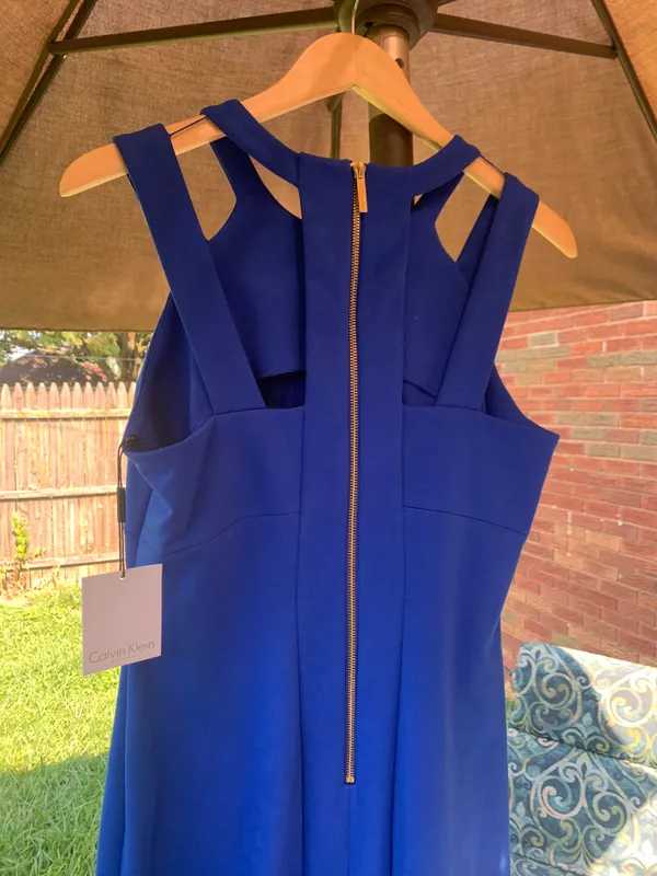 Calvin Klein Royal Blue  Dress - Image 5