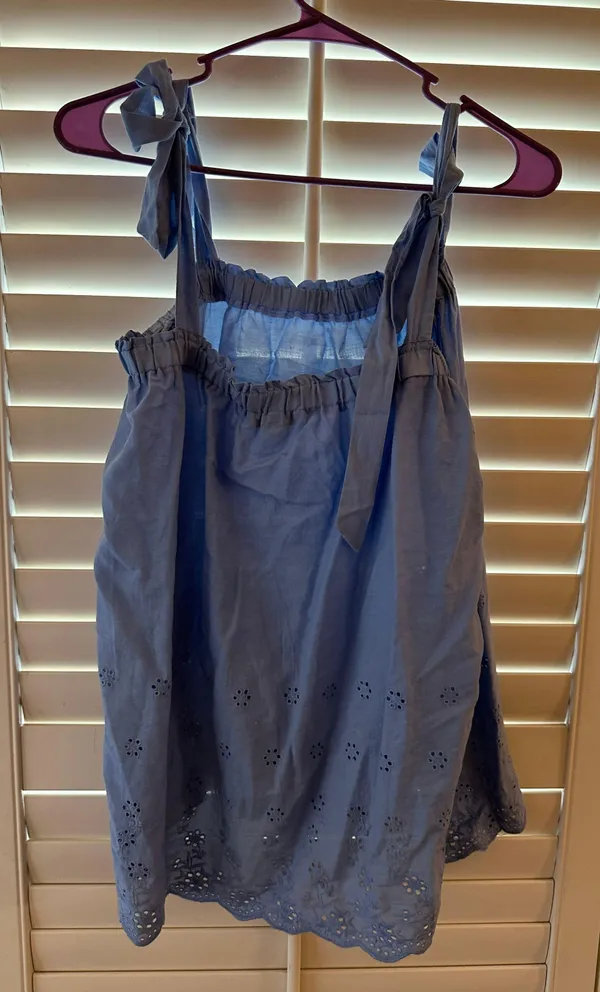 Boutique Top Blue Size M - Image 2