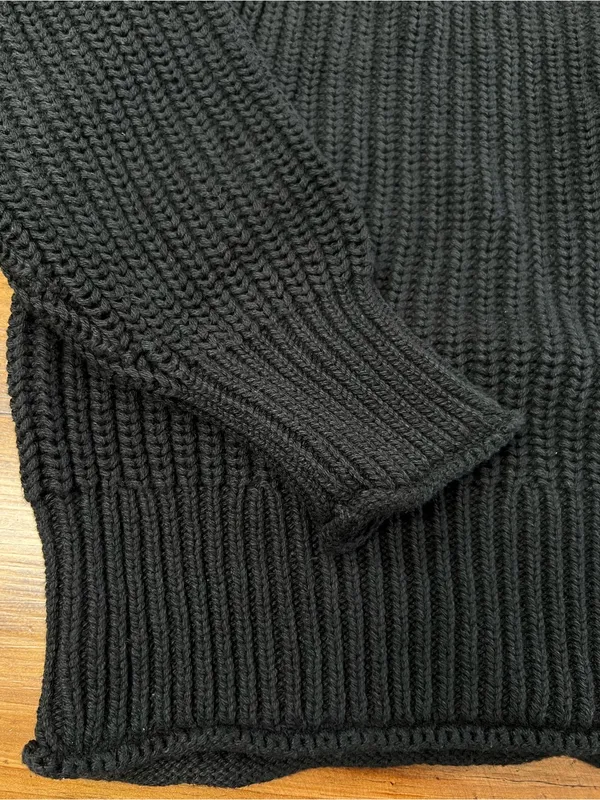 J. Crew Relaxed Rollneck Sweater in Black Size Small NWT - Image 7